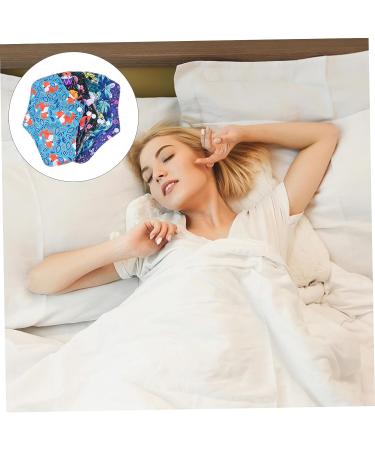 Healvian 6pcs Maternity Sanitary Napkin Panties | Bamboo Menstrual Pad Set for Women | Washable & Stay Dry Cloth Pads - Buy Online on SooperMarket.com