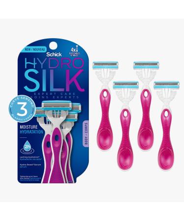 Hydro Silk Disposables 3-bladed 4ct
