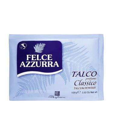 Felce Azzurra body powder Classico in the bag - natural valley crumper - without conservation or dyes - dermatologically tested - 12 pack (12 x 100 g)
