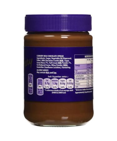 Cadburys Chocolate Spread 400g 14.1 Ounce (Pack of 1) - Buy Online on SooperMarket.com