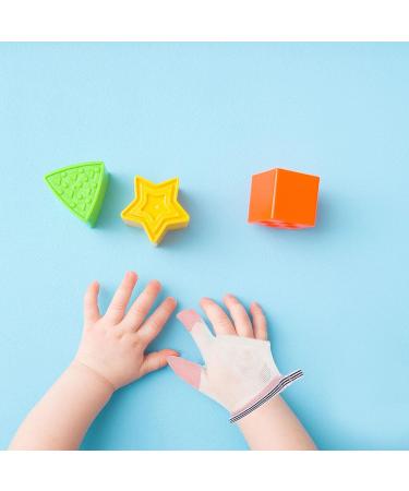 Healvian Kids Tools Kids Tools Kids Tools Baby Stop Thumb Sucking Kid Infant Stop Thumb Sucking Kit Soft Mesh Fabric Stop Sucking Glove No Scratch Breathable Finger Thumb Protector S 2 Pairs Mittens Small - Buy Online on SooperMarket.com
