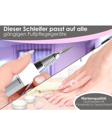 Diamond Grinder Foot Care Cutter Cone Fine Grain for Precise Callus Nail & Cuticle Care | International Shipping Available - Buy Online on SooperMarket.com