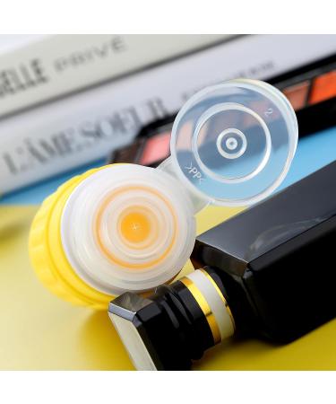 Travel Bottles for Toiletries - BPA Free Leak Proof Silicone TSA Approved 3oz - 4 Pack Travel Accessories for Shampoo & Soap - Buy Online on SooperMarket.com