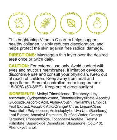 Replenix Vitamin C Pro Collagen Serum | Brightening Treatment for Dark Spots | Reduces Fine Lines & Wrinkles | 1 oz - Buy Online on SooperMarket.com
