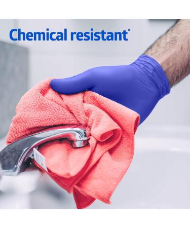 Medline FitGuard Touch Nitrile Exam Gloves - 100 Count Medium, Powder-Free, Disposable - Ideal for Medical Tasks and Household Chores - Durable, Latex-Free (Pack of 100) - Buy Online on SooperMarket.com