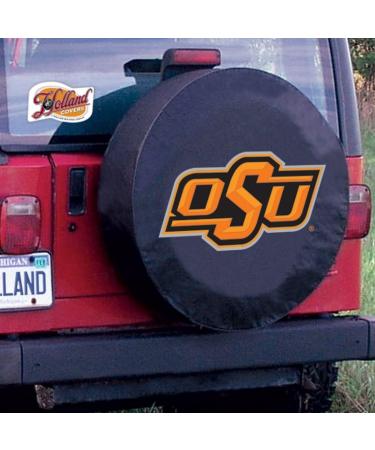 Holland Bar Stool Co. Oklahoma State Cowboys Black Tire Cover - 32.25 x 12 Inch Exact Fit - Buy Online on SooperMarket.com