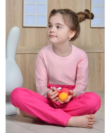 Cooraby 3 Pack Girls' Cotton Long Sleeve Thermal Tops with Lace - 4T Black White Light Pink - Buy Online on SooperMarket.com