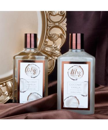 Coconut Vanilla Spa Bath Gift Set for Women - 17pcs Spa Kit with Shower Gel, Bubble Bath, and Bath Bomb Basket - Perfect for Holidays and Special Occasions - Buy Online on SooperMarket.com