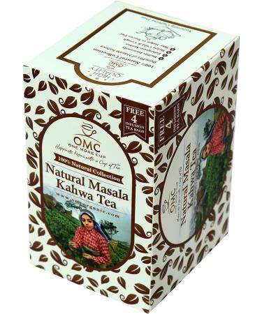 One More Cup Natural Masala Kahwa Tea Detoxifying Masala Tea Natural Tea (20 Tea Bags)  - Buy Online on SooperMarket.com