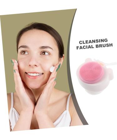 Gogogmee Soft Bristle Facial Cleansing Brush Silicone Face Brush Exfoliating Brush Shower Body Scrubber Face Scrubber Men Face Scrubber Brush Silicone Brush Cleanse Exfoliator Bath Brush - Buy Online on SooperMarket.com