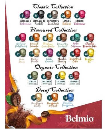 Belmio Coffee Advent Calendar Aluminium Capsules (Total 24 Capsules) - Buy Online on SooperMarket.com