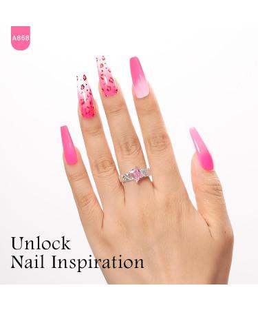 MAYCHAO Pink Gel Nail Polish 1Pc Bubblegum Pink Gel Polish 15ML Soak Off UV LED Bright Pink Nail Polish Nail Art Starter Manicure Salon DIY at Home 0.5 OZ Barbie Pink - Buy Online on SooperMarket.com