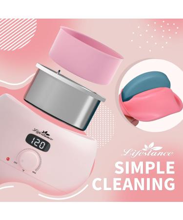 Lifestance Waxing Kit for Women - Professional 8min Heating Digital Wax Heater with 31 Accessories for Full Body Hair Removal - Buy Online on SooperMarket.com