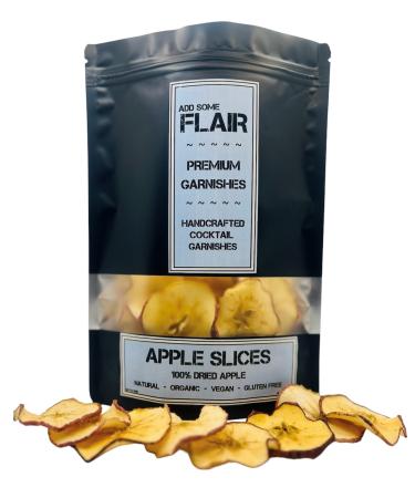 Dried Apple Slices - Premium Dehydrated Cocktail Garnishes - 35 Servings (50g Approx)