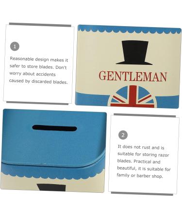 PopetPop Box Klingen Storage Container - Razor Blade Waste Box Removable Dispenser & Sound Bank - International Shipping - Buy Online on SooperMarket.com