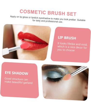 PLAFOPE 6pcs Lip Brush Cosmetic Lipstick Brush Makeup Lipstick Applicator Lip Balm Applicator Eye Shadow Applicator Silicone Lip Mask Brush Lip Balm Brush Makeup Use Lipstick Brush - Buy Online on SooperMarket.com