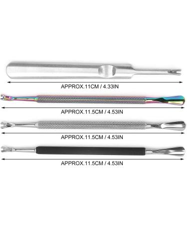 Nail Cleaner Tools Convenience Cuticle Pusher for Professional Salon Home Use for Dead Skin Remover Fork Cuticle Pusher - Buy Online on SooperMarket.com
