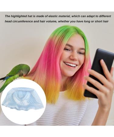 Toseky Hair Hat for Hair Dye Highlight Hair Hat Highlighting Hat - Silicone Hair Dying Hat Bleach Hat Reusable Hair Color Hat Hairdressing Dying Staining Tools - Buy Online on SooperMarket.com