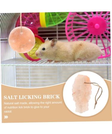 BELLIFFY Pet Saline Fish Ferret Rabbit Salt Supply Rabbit Food Rabbits Mineral Salts Blocks Mineral Saline - Buy Online on SooperMarket.com