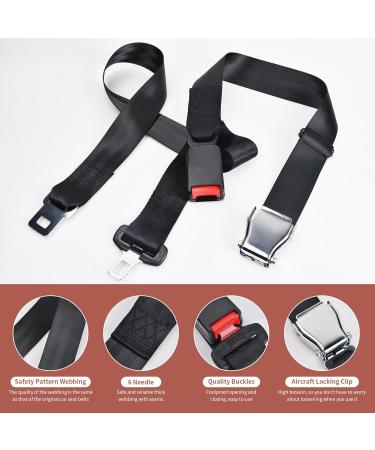 Pregnancy Seat Belt Car Seat Safety Clip - Maternity Car Seat Adjuster for Unborn Baby Safety - Black - Buy Online on SooperMarket.com