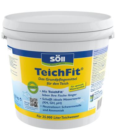 S ll 81738 Teichfit basic care products for the pond 2.5 kg - all year round applicable water supply stabilizer for pond water in the garden pond fishing pond koiteich swimming pond 2.5 kg single
