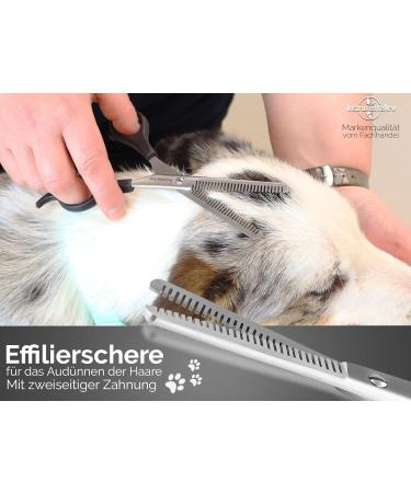 Dog Hair Scissors | Fur & Thinning Scissors | Grooming Deluxe - International Shipping Available - Buy Online on SooperMarket.com