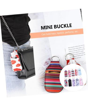 PACKOVE 10pcs Lipstick Holder Keychain & Wristlet | Portable Neoprene Pouch for Lip Balm & Chopsticks | Stylish Keychain Organizer - Buy Online on SooperMarket.com