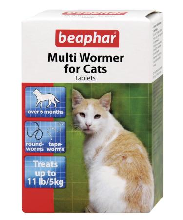 Beaphar Cat Multiwormer 12 Tablets (Pack of 6)