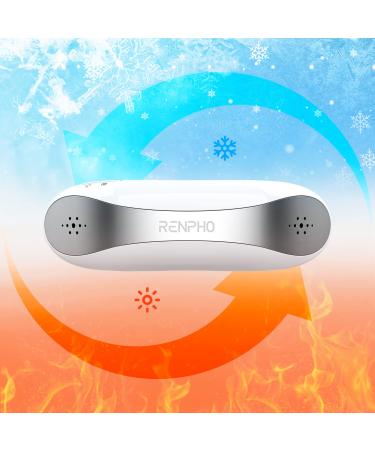 Heat and Cooling Eye Spa Mask, a Perfect Substitute to Steam Eye Mask and Ice Eye Pads, RENPHO Eye Care Device 4 Modes Eye Compress, Eye Beauty, Relax Eyes, Delay Eye Aging, Reduce Eye Puffiness