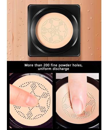 Mushroom Head Air Cushion Foundation BB Cream Moisturising Concealer Lightweight & Smoothing Flawless Moisturising Oil Control Even Skin Tone Makeup Base Natural - Buy Online on SooperMarket.com