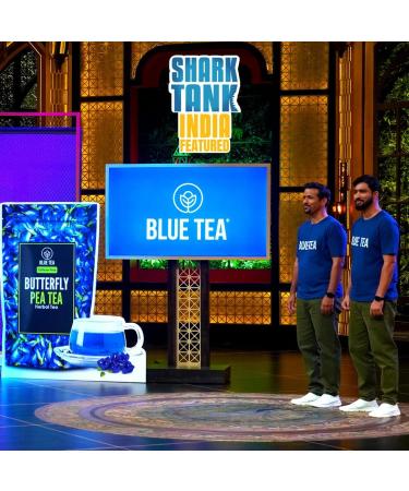 BLUE TEA - Green Tea Assorted Sampler Tea Pack (6 Flavors 30 Tea Bags) | Lemongrass Lavender Rose Chamomile Jasmine & Hibiscus | Gifts for Her & Him | - Buy Online on SooperMarket.com