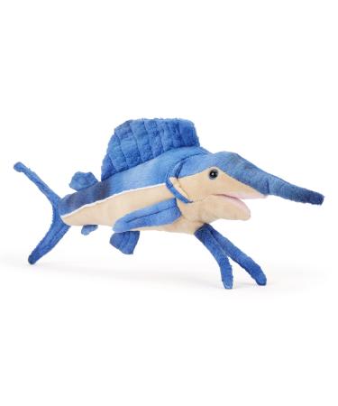 Zappi Co Plush Children's Stuffed Soft Cuddly Plush Toy-Part of Safari Animals Collection Perfect for Kids (33cm Depth)(Swordfish)