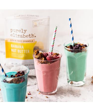 Purely Elizabeth Grain-Free Superfood Granola - Gluten-Free Vegan Paleo Keto, Banana Nut Butter, 8oz - Buy Online on SooperMarket.com