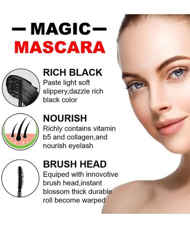 4D Silk Fiber Waterproof Mascara for Voluminous and Dramatic Eyelashes - Buy Online on SooperMarket.com