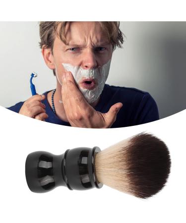 Ergonomic Resin Grip Shaving Brush for Men | Soft Hair Nylon Razor Brush | Facial Care & Grooming Tool - Buy Online on SooperMarket.com