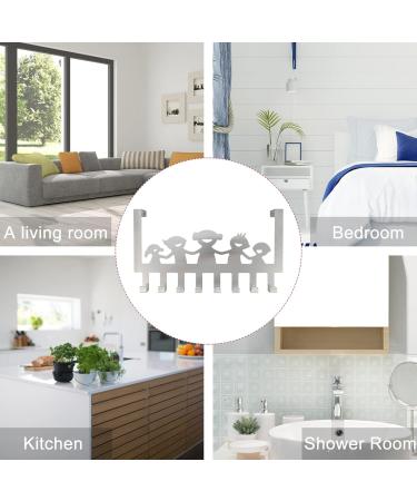 CHILDWEET Door Hanger 1pc Door Back Hook Over Door Towel Bar Over The Door Towel Racks for Bathroom Door Hanging Row Hook - Buy Online on SooperMarket.com