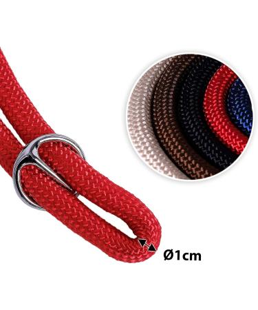 Lionto Dog Collar for Retrievers - 45 cm Red Training Collar | Durable & Adjustable - Perfect for Training & Daily Use - Buy Online on SooperMarket.com
