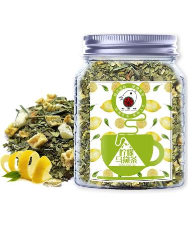 Plant Gift Lemon Yerba Mate Tea Oganic Fruit Herbal Tea All Natural Flavors Loose Apple Pineapple Non GMO Vegan Tea Bags Into Iced Tea & Hot Tea 70G/2.5oz - Buy Online on SooperMarket.com