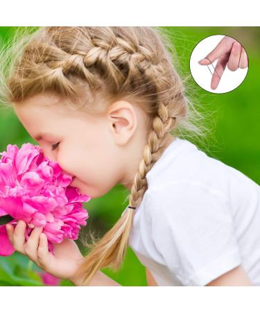 2000 Mini Elastic Hair Bands - Black Rubber Tapes for Kids' Hair Weddings & Dreadlocks | International Shipping - Buy Online on SooperMarket.com