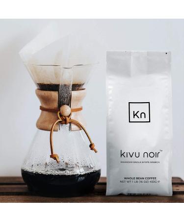 Kivu Noir Specialty Red Bourbon Arabica Coffee - Ground Medium Roast 453g (1 Pack) - Buy Online on SooperMarket.com
