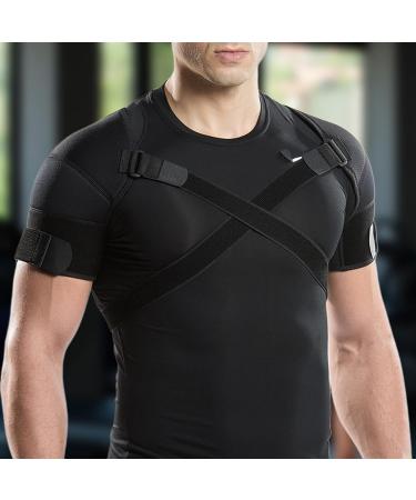 Shoulder Stability Brace Adjustable Shoulder Compression Shoulder Wrap Protector Breathable Compression Sleeve Shoulder Strap Brace Supportive Shoulder Wrap Multiuse Shoulder Brace XL - Buy Online on SooperMarket.com