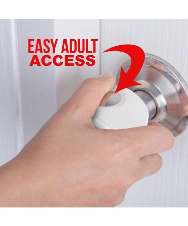 Tiny Patrol 8 Pack Baby Safety Childproof Door Knob Cover  Universal-Fit Most Knobs - Buy Online on SooperMarket.com
