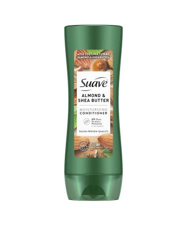 Suave Conditioner Moisturizing Almond + Shea Butter Paraben Free 12.6 oz