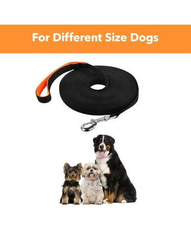 Pet Prime 10m Long Dog Training Lead with Padded Handle - Heavy Duty Nylon Leash for Small, Medium & Large Dogs - 1 Inch Wide - Buy Online on SooperMarket.com