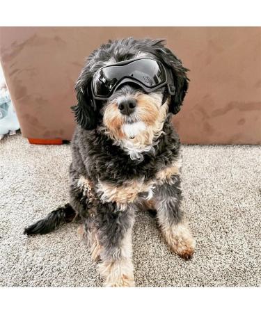 Dog Sunglasses | UV Protection Goggles for Small/Medium Dogs - Comfortable, Adjustable & Windproof Pet Eyewear - Buy Online on SooperMarket.com