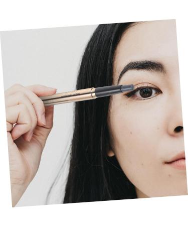BELLIFFY Makeup Brush Plastic Precision Eyeshadow Brush Eye Makeup Stick Eye Makeup Brush 1 count (Pack of 1) Black - Buy Online on SooperMarket.com