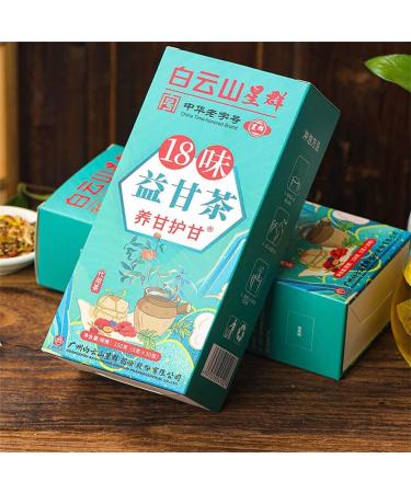 18 Flavors Liver Care Tea 18 Flavors of Liver Protection Tea Chinese Liver Nourishing Tea Natural Herbal Tea Nourish The Liver and Protect The Liver Health Preserving Tea for All People (1pcs) - Buy Online on SooperMarket.com
