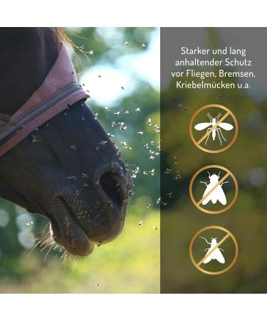 Chevalis Insect Protection for Horses - 10L Canister | Effective Defense Against Flies Mosquitoes and Ticks with Essential Oils - Buy Online on SooperMarket.com