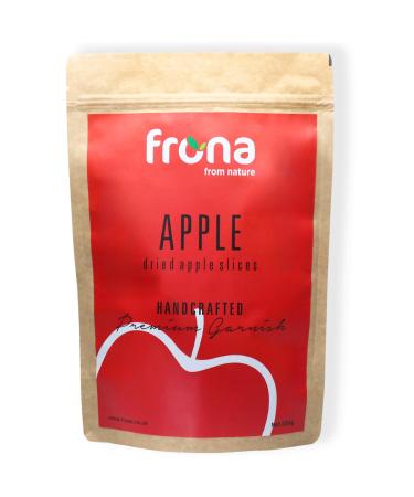 Frona Dried Fruit Cocktail Garnish Slices I Dehydrated Fruit - 100g Pouch (Apple)