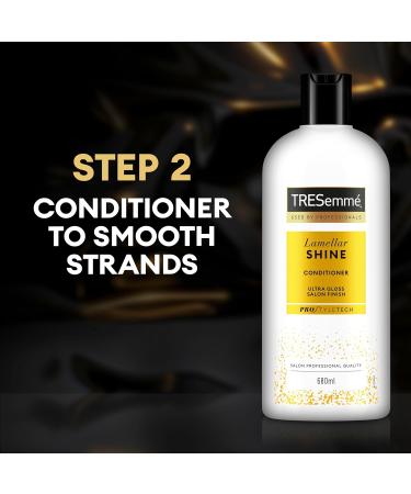TRESemm Lamellar Shine Conditioner with patented Lamellar Technology hair care product for an ultra-glossy salon finish 680 ml Lemon floral citric fresh and sweet 680 ml (Pack of 1) - Buy Online on SooperMarket.com